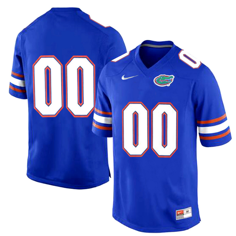 Men Florida Gators Customized College Football Jersey Royal Blue